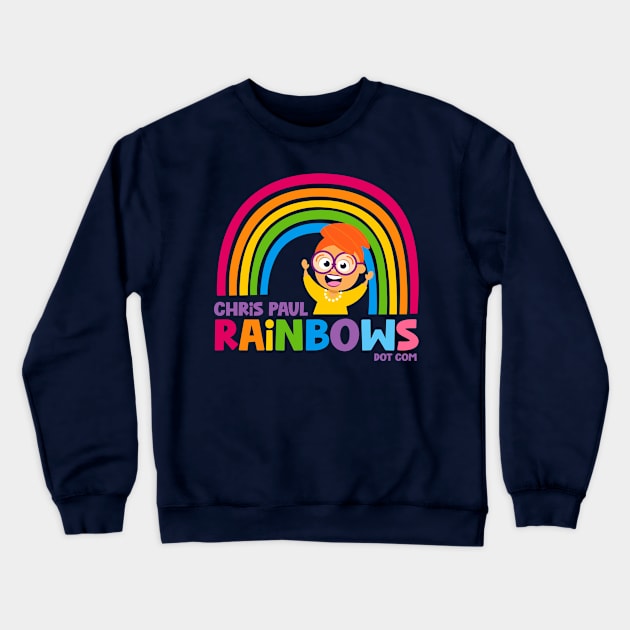 Chris Paul Rainbows Crewneck Sweatshirt by ChrisPaulFarias